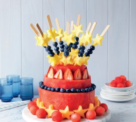 Fresh Watermelon Cake